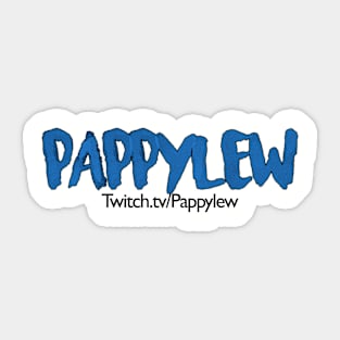 Pappylew Short Logo Sticker